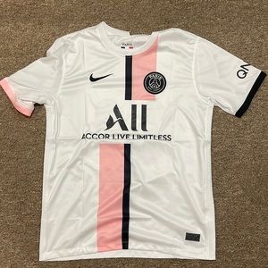 PSG Leo Messi white jersey. Size M